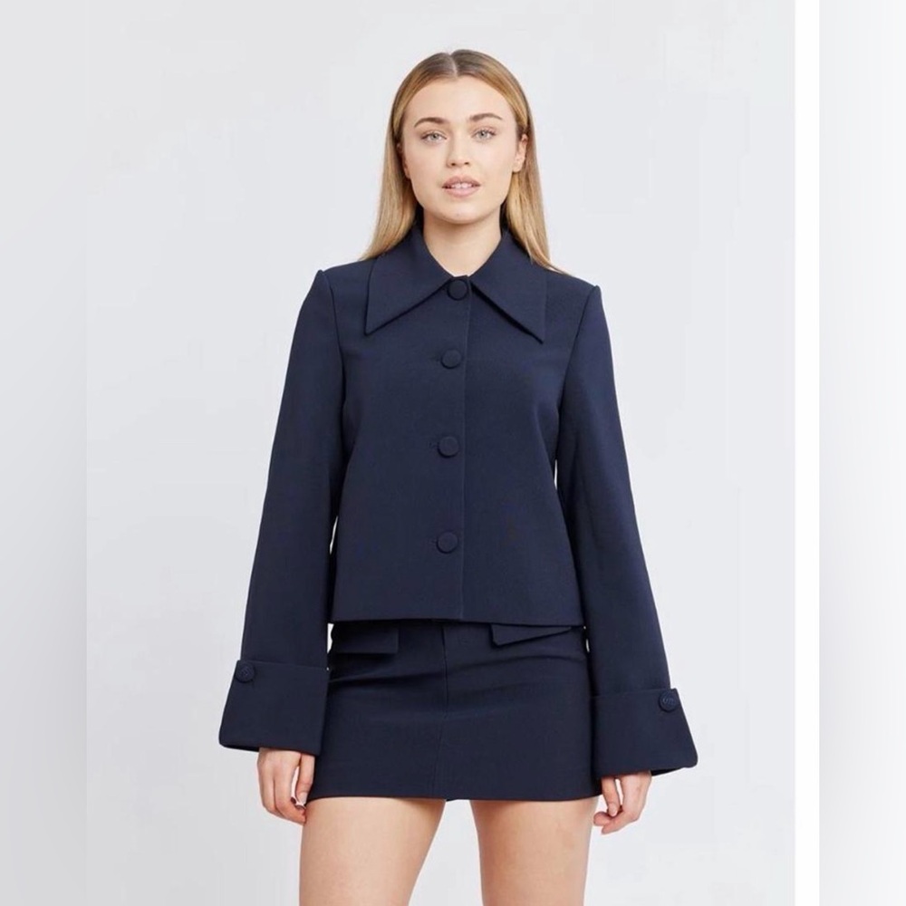 Odd Muse Navy Jacket for Women